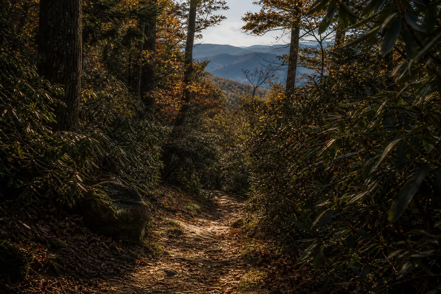 The ancient Estatoe Path — Cherokee trading route through the Blue Ridge Mountains and Davidson River